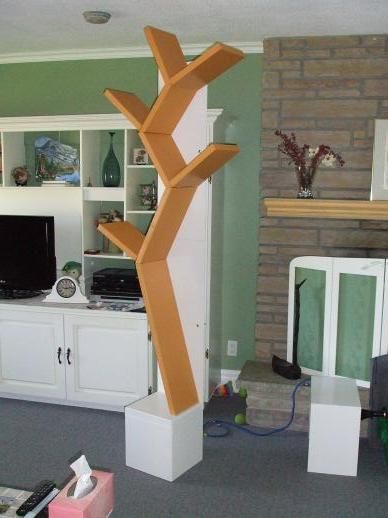 tree bookshelf woodworking plans